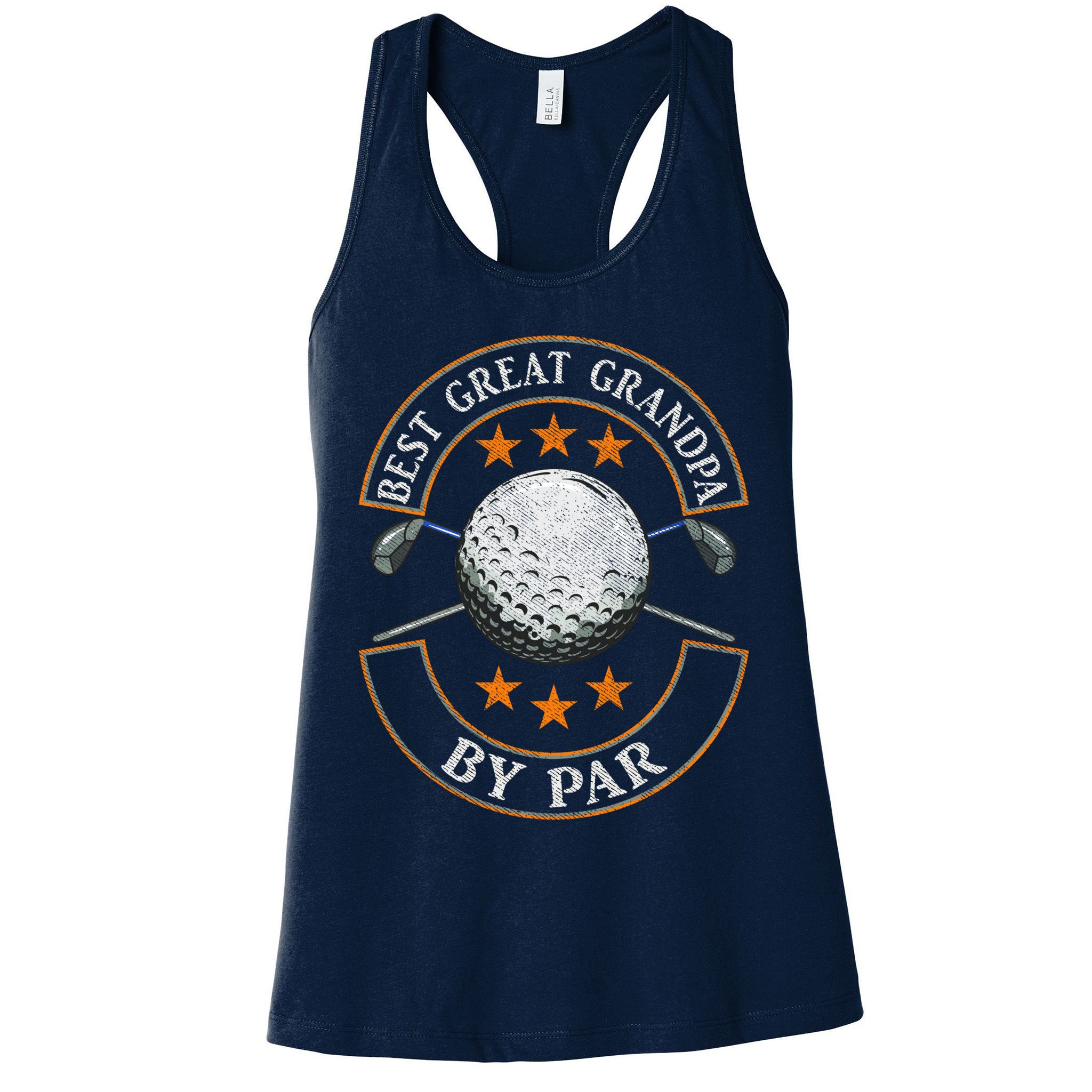 Best Great Grandpa By Par Golf Lover Sports Fathers Day Gift Womens Tank Top