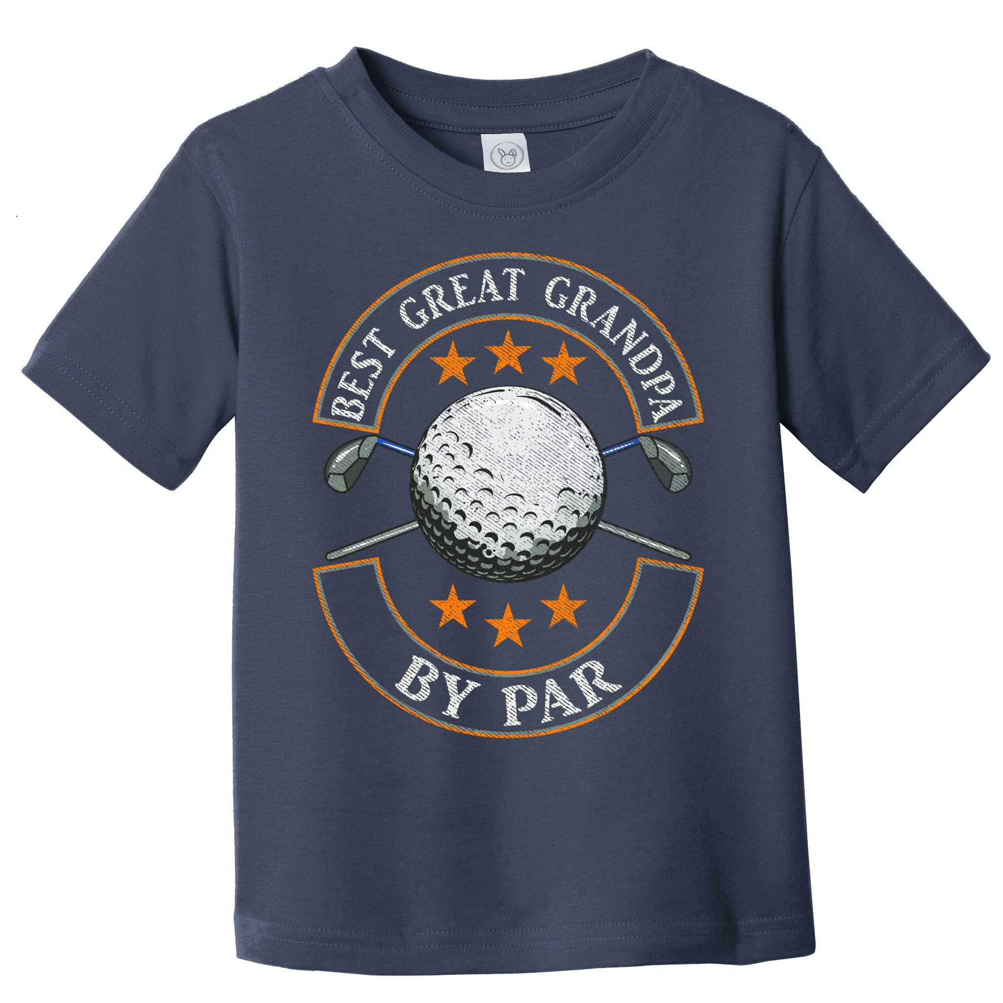 Best Great Grandpa By Par Golf Lover Sports Fathers Day Gift Toddler T-Shirt