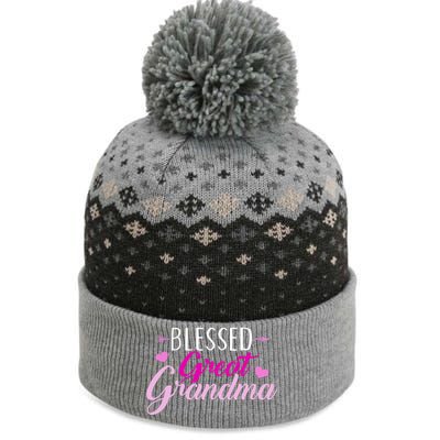 Blessed Great Grandma Gift The Baniff Cuffed Pom Beanie