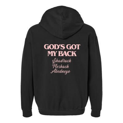 Brandon GodS Got My Back Lake Garment-Dyed Fleece Hoodie