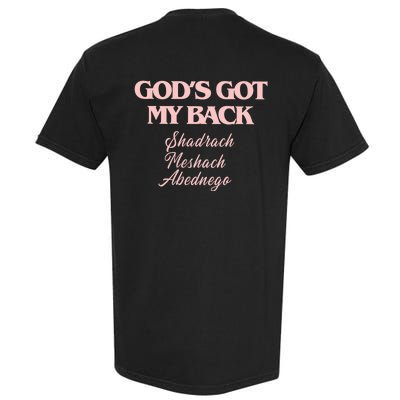 Brandon GodS Got My Back Lake Garment-Dyed Heavyweight T-Shirt