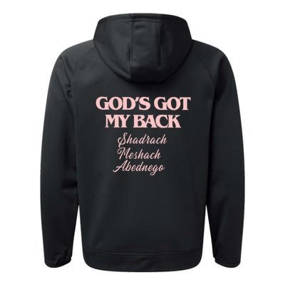 Brandon GodS Got My Back Lake Performance Fleece Hoodie