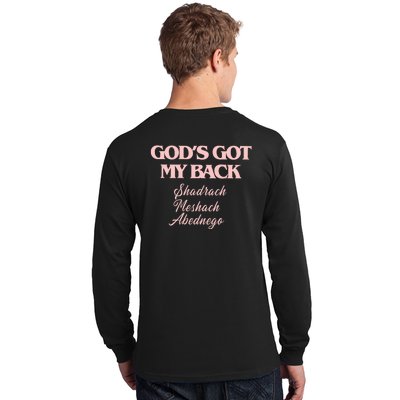 Brandon GodS Got My Back Lake Long Sleeve Shirt