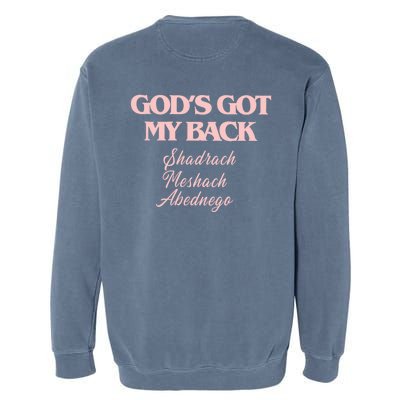 Brandon GodS Got My Back Lake Garment-Dyed Sweatshirt