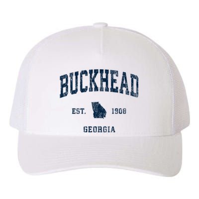 Buckhead Georgia Ga Vintage Athletic Yupoong Adult 5-Panel Trucker Hat