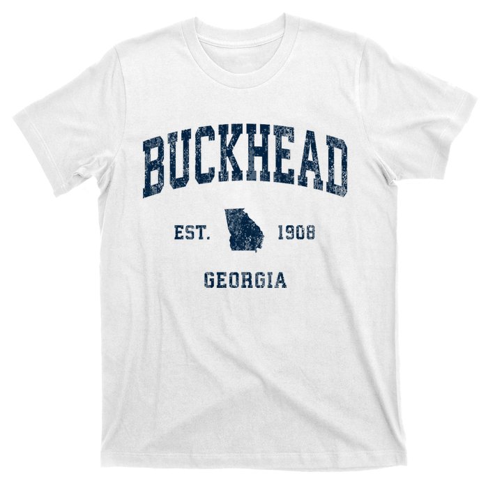 Buckhead Georgia Ga Vintage Athletic T-Shirt