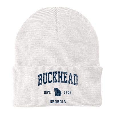 Buckhead Georgia Ga Vintage Athletic Knit Cap Winter Beanie