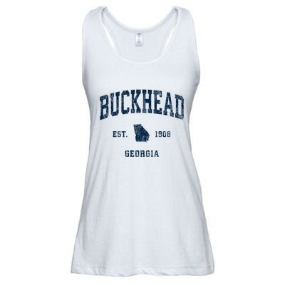 Buckhead Georgia Ga Vintage Athletic Ladies Essential Flowy Tank