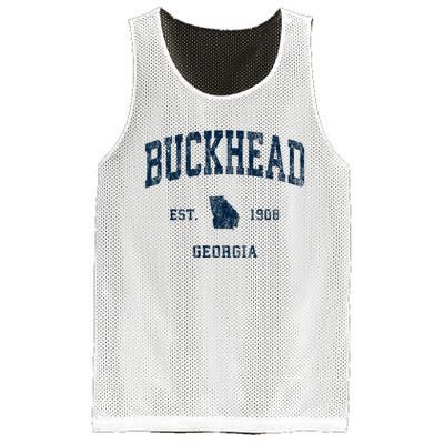 Buckhead Georgia Ga Vintage Athletic Mesh Reversible Basketball Jersey Tank