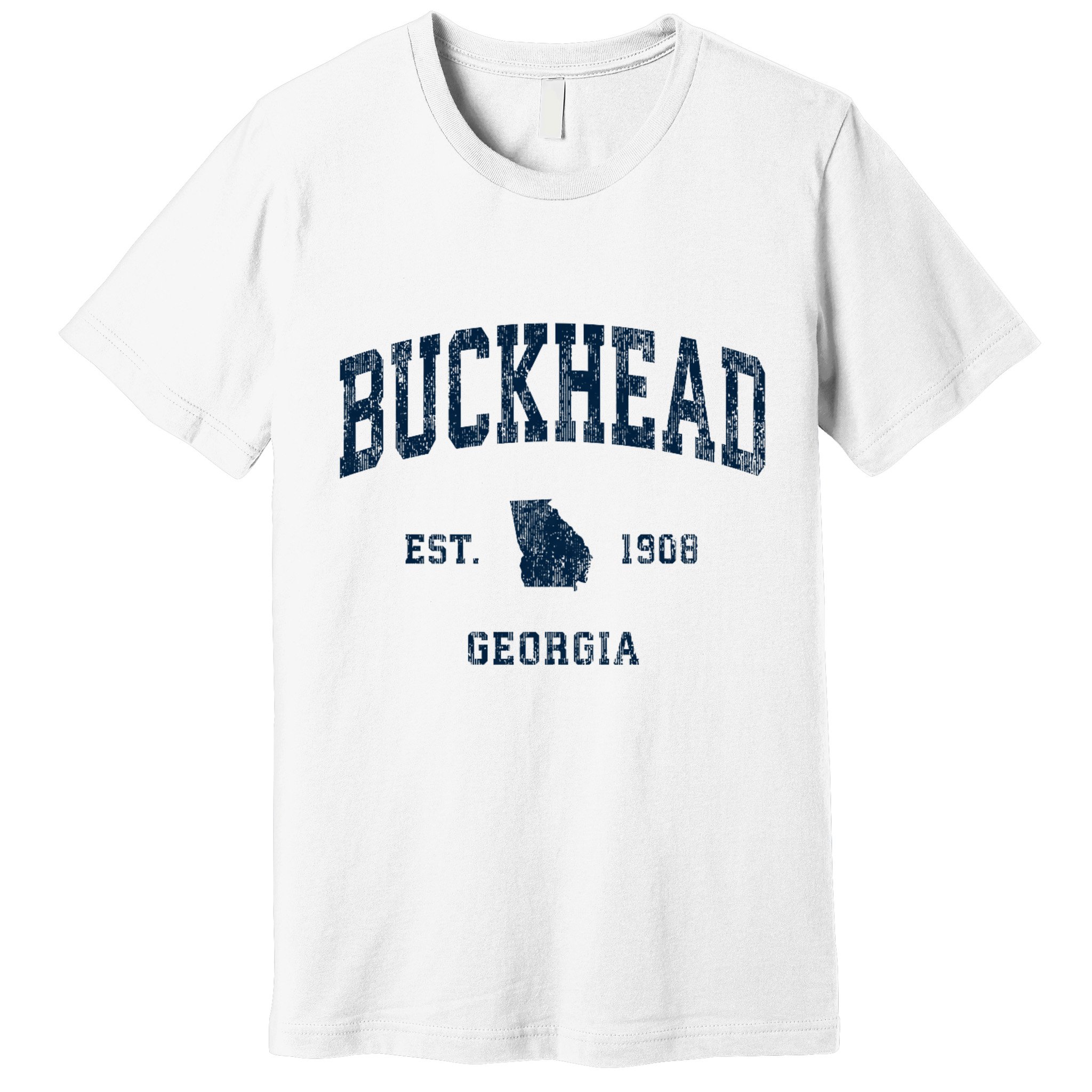 Buckhead Georgia Ga Vintage Athletic Premium T-Shirt