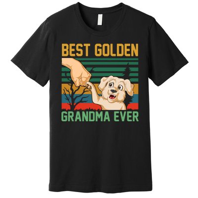 Best Golden Grandma Ever Premium T-Shirt