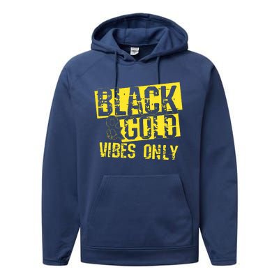 Black Gold Game Day Group Performance Fleece Hoodie