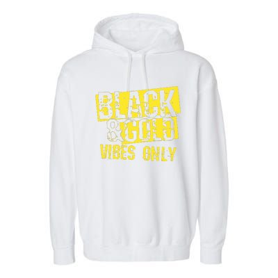 Black Gold Game Day Group Garment-Dyed Fleece Hoodie