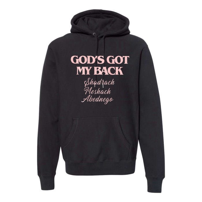 Brandon GodS Got My Back Lake Premium Hoodie