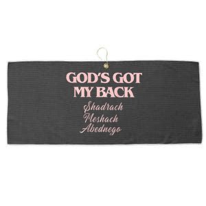 Brandon GodS Got My Back Lake Large Microfiber Waffle Golf Towel