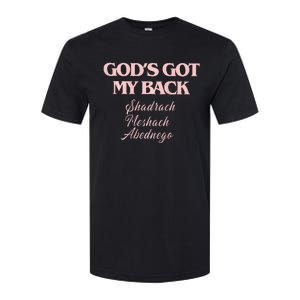 Brandon GodS Got My Back Lake Softstyle CVC T-Shirt