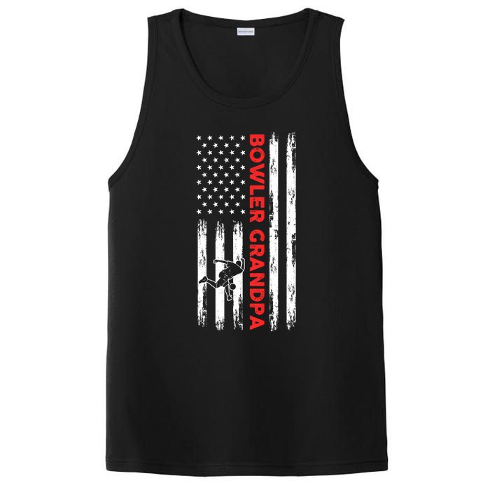 Bowling Grandpa Gift PosiCharge Competitor Tank