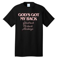 Brandon GodS Got My Back Lake Tall T-Shirt