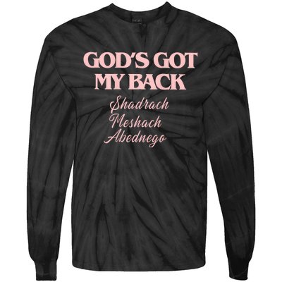 Brandon GodS Got My Back Lake Tie-Dye Long Sleeve Shirt