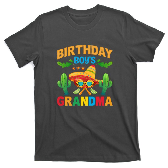 Birthday Grandma Glasses Gift Cinco De Mayo T-Shirt