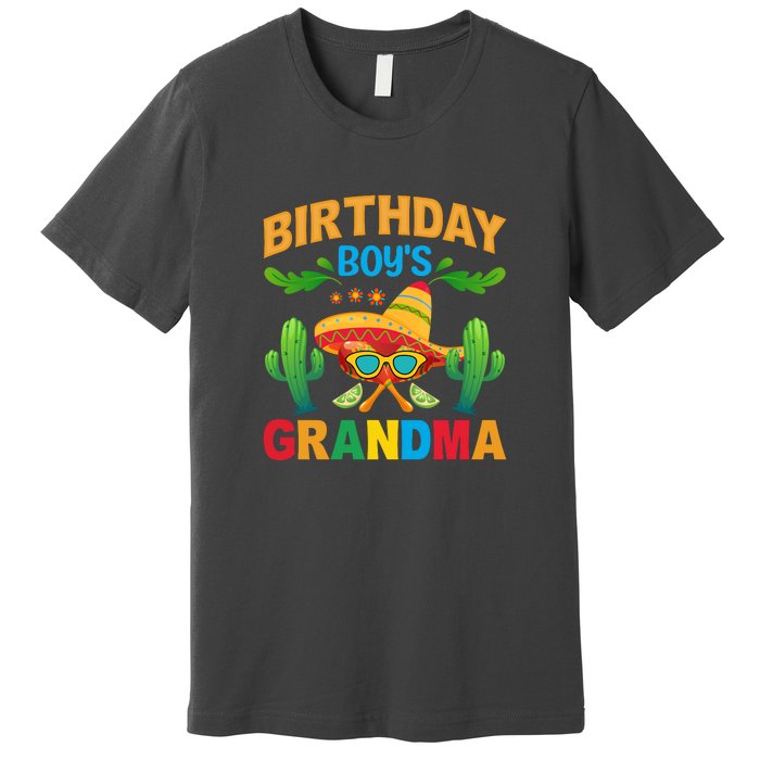 Birthday Grandma Glasses Gift Cinco De Mayo Premium T-Shirt