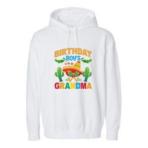 Birthday Grandma Glasses Gift Cinco De Mayo Garment-Dyed Fleece Hoodie