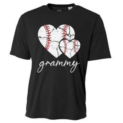 Baseball Grammy Gift Mother's Day for grammmy Cooling Performance Crew T-Shirt