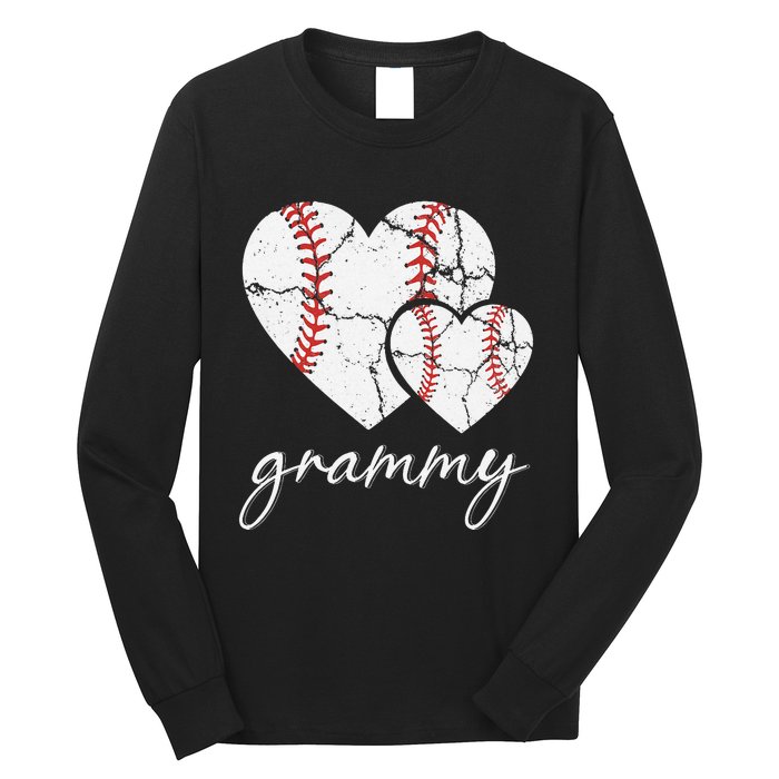 Baseball Grammy Gift Mother's Day for grammmy Long Sleeve Shirt