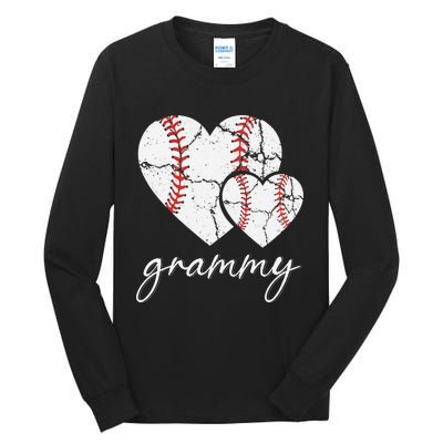 Baseball Grammy Gift Mother's Day for grammmy Tall Long Sleeve T-Shirt