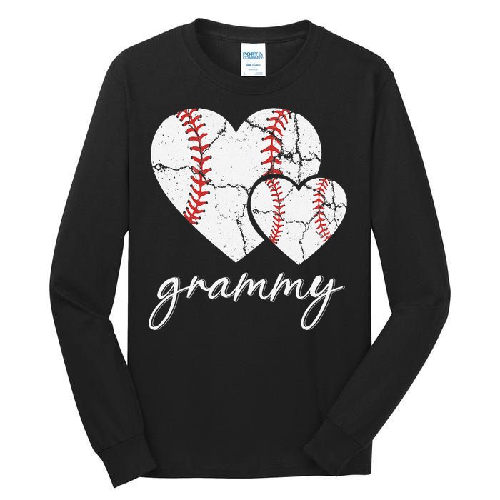 Baseball Grammy Gift Mother's Day for grammmy Tall Long Sleeve T-Shirt