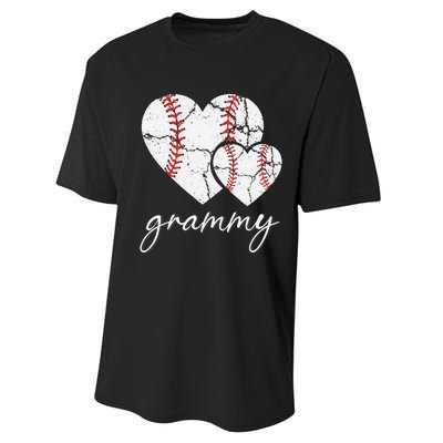 Baseball Grammy Gift Mother's Day for grammmy Performance Sprint T-Shirt