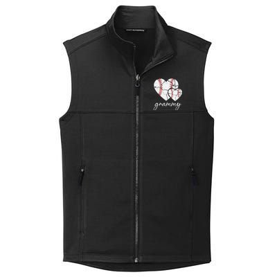 Baseball Grammy Gift Mother's Day for grammmy Collective Smooth Fleece Vest