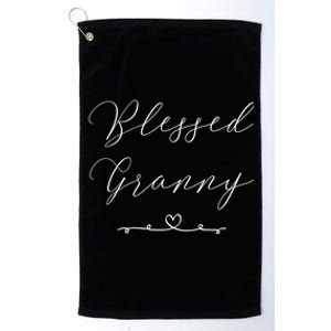 Blessed Granny Gift Platinum Collection Golf Towel