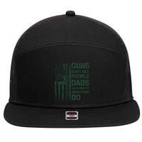 Best Gift Guns DonT Kill People Dads With Pretty Daughters 7 Panel Mesh Trucker Snapback Hat