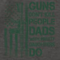 Best Gift Guns DonT Kill People Dads With Pretty Daughters Vector Backpack