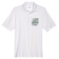 Best Gift Guns DonT Kill People Dads With Pretty Daughters Men's Origin Performance Pique Polo