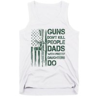 Best Gift Guns DonT Kill People Dads With Pretty Daughters Tank Top