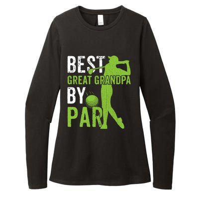 Best Great Grandpa By Par FatherS Day Golfing Funny Gift Womens CVC Long Sleeve Shirt