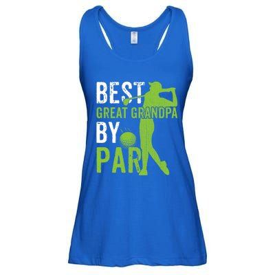 Best Great Grandpa By Par FatherS Day Golfing Funny Gift Ladies Essential Flowy Tank