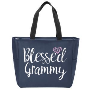 Blessed Grammy Grandma Gifts Zip Tote Bag