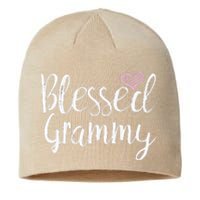 Blessed Grammy Grandma Gifts Sustainable Beanie