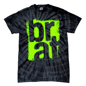 Brat Green Grunge Distressed Oversized Brat Oversized Tie-Dye T-Shirt