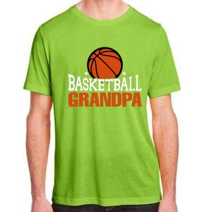 Basketball Grandpa Gift For Basketball Fan Sport Team Adult ChromaSoft Performance T-Shirt