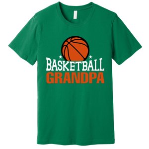 Basketball Grandpa Gift For Basketball Fan Sport Team Premium T-Shirt