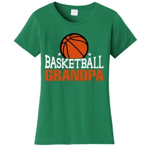 Basketball Grandpa Gift For Basketball Fan Sport Team Women's T-Shirt