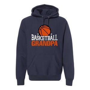 Basketball Grandpa Gift For Basketball Fan Sport Team Premium Hoodie