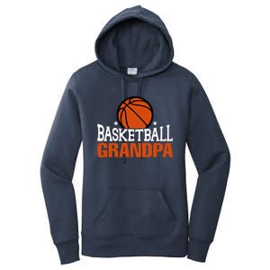 Basketball Grandpa Gift For Basketball Fan Sport Team Women's Pullover Hoodie