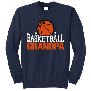 Basketball Grandpa Gift For Basketball Fan Sport Team Tall Sweatshirt