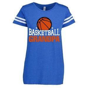 Basketball Grandpa Gift For Basketball Fan Sport Team Enza Ladies Jersey Football T-Shirt