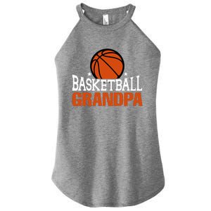 Basketball Grandpa Gift For Basketball Fan Sport Team Women's Perfect Tri Rocker Tank